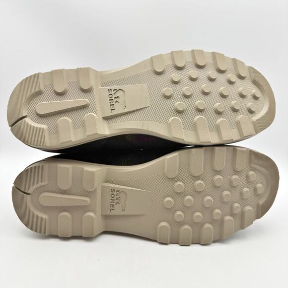 Sorel Men Carson Chelsea Ankle Boot US 13 EU 46 Brown Khaki Suede Waterproof NIB - Picture 10 of 12